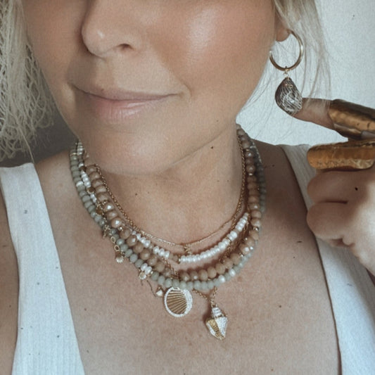 Moss Necklace :: 14k Gold Filled