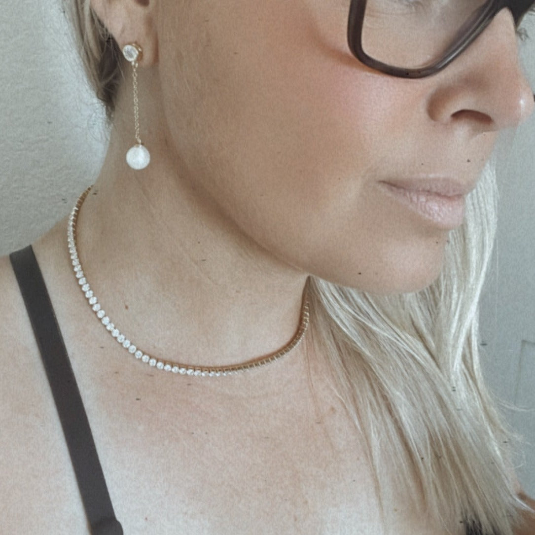 Pardon Moi Pearl Earrings :: 14k Gold Filled