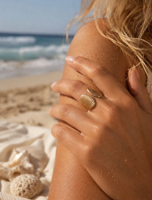 Clam Shell Ring