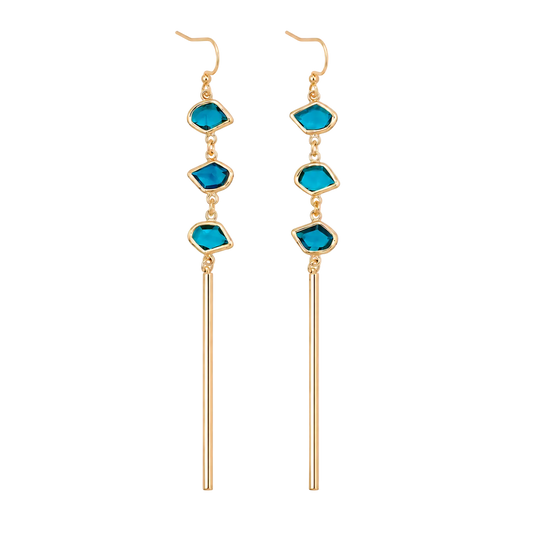 Bali-Ali Gemstone Earrings :: Island Ocean