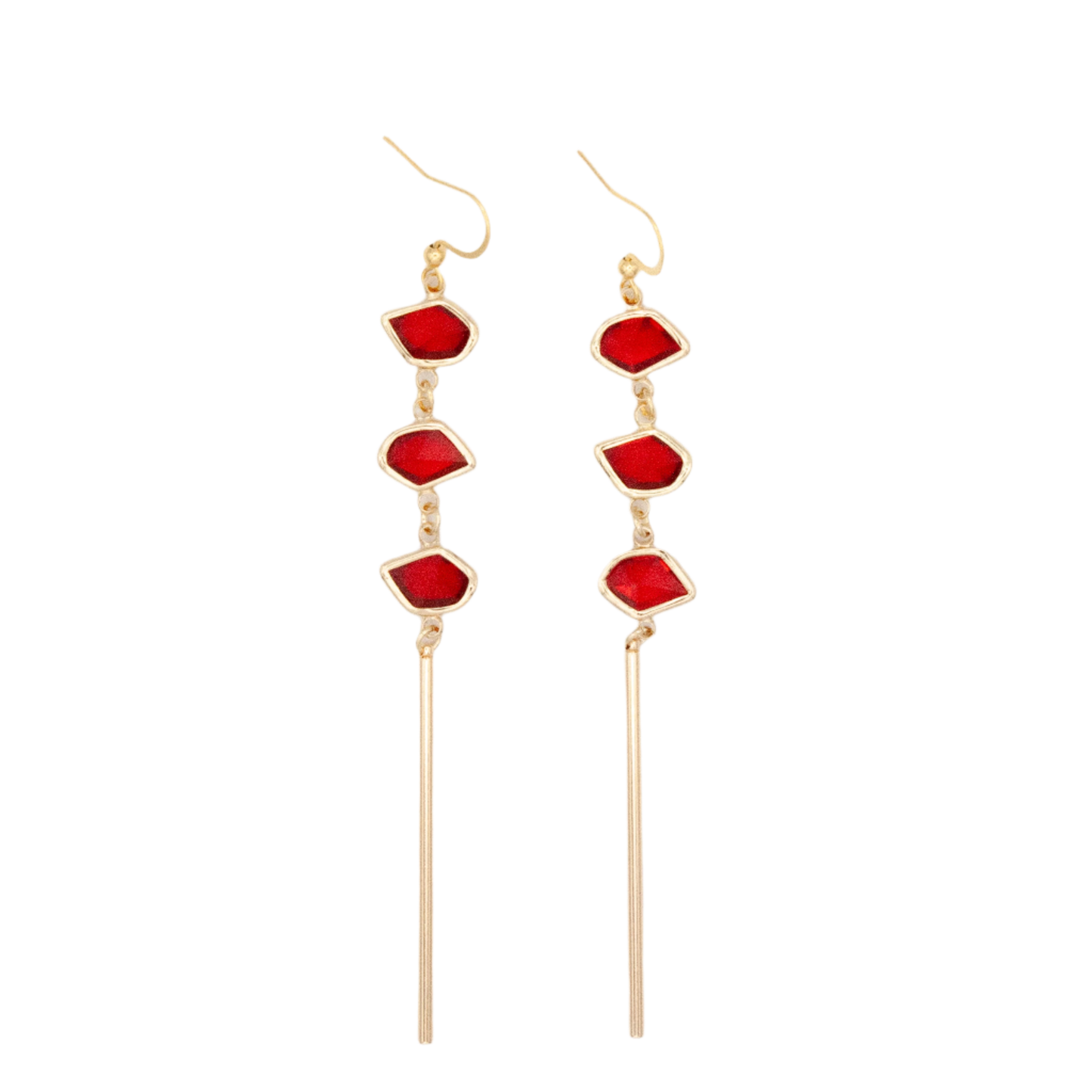 Bali-Ali Gemstone Earrings :: Valentine *LIMITED EDITION*