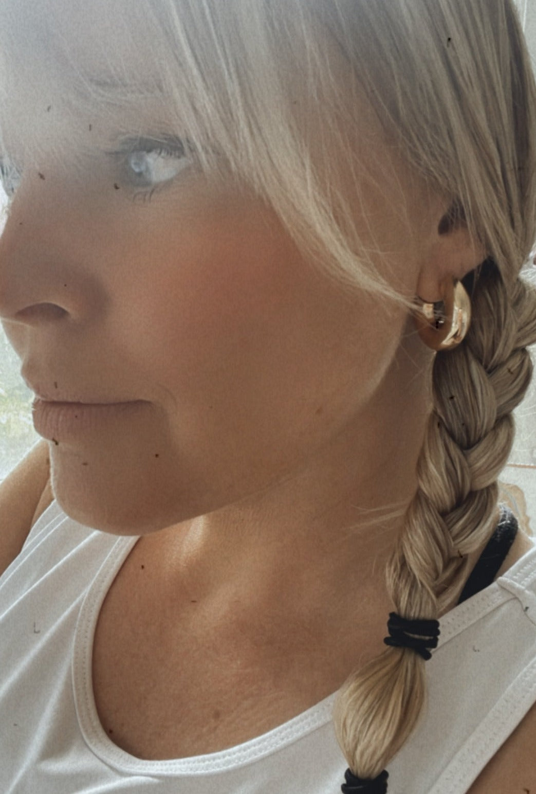 Poolside Hoop Earrings :: 18k Gold Filled