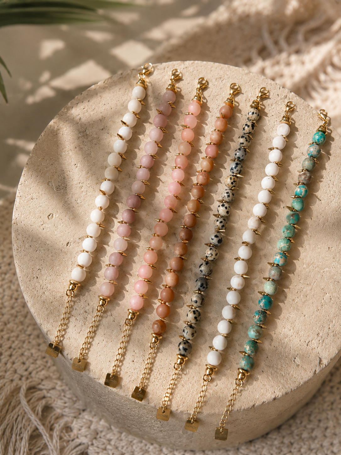 Island Armor Gemstone Bracelet