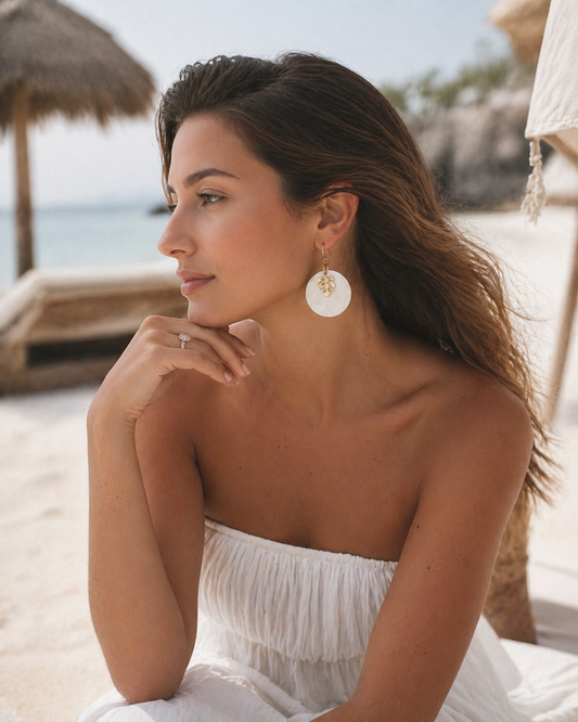 Every Summer Friday Seashell Earrings
