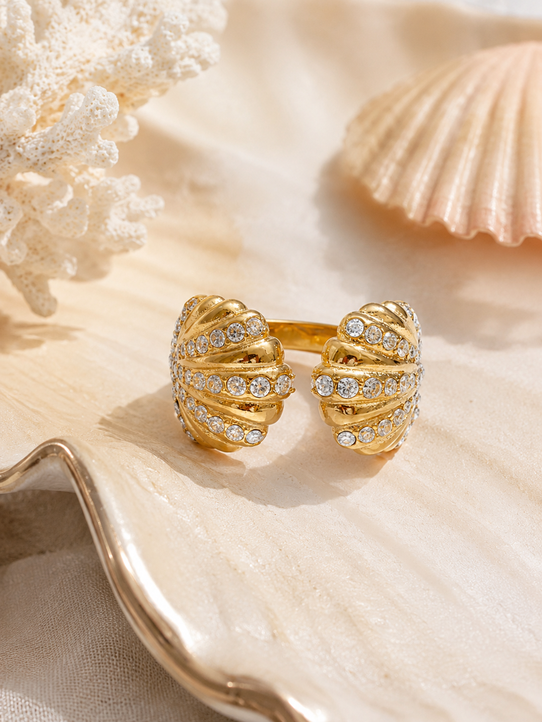 Ariel Shell Ring