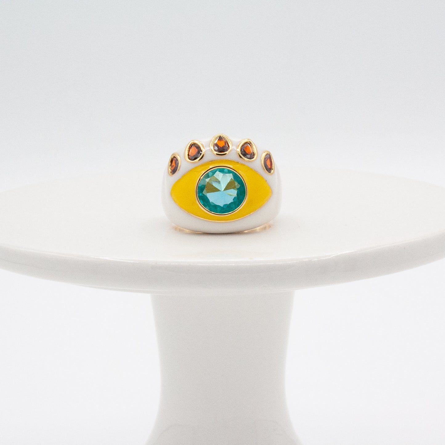 Cleopatra Cocktail Ring