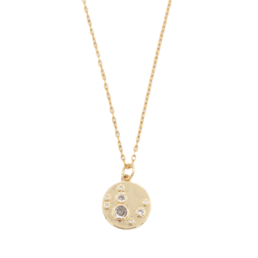 Twin Flame Necklace :: 24k Gold Filled