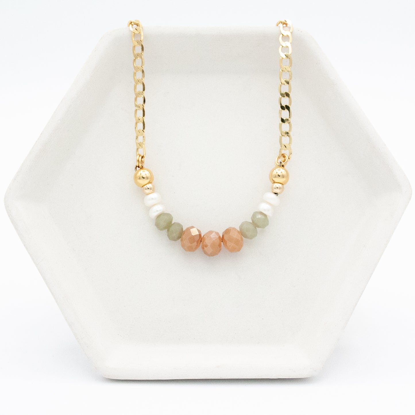 Jellie Necklace :: 16k Gold Filled