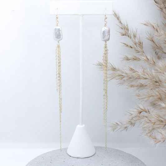 Wake 5 Earrings :: 24k Gold Filled