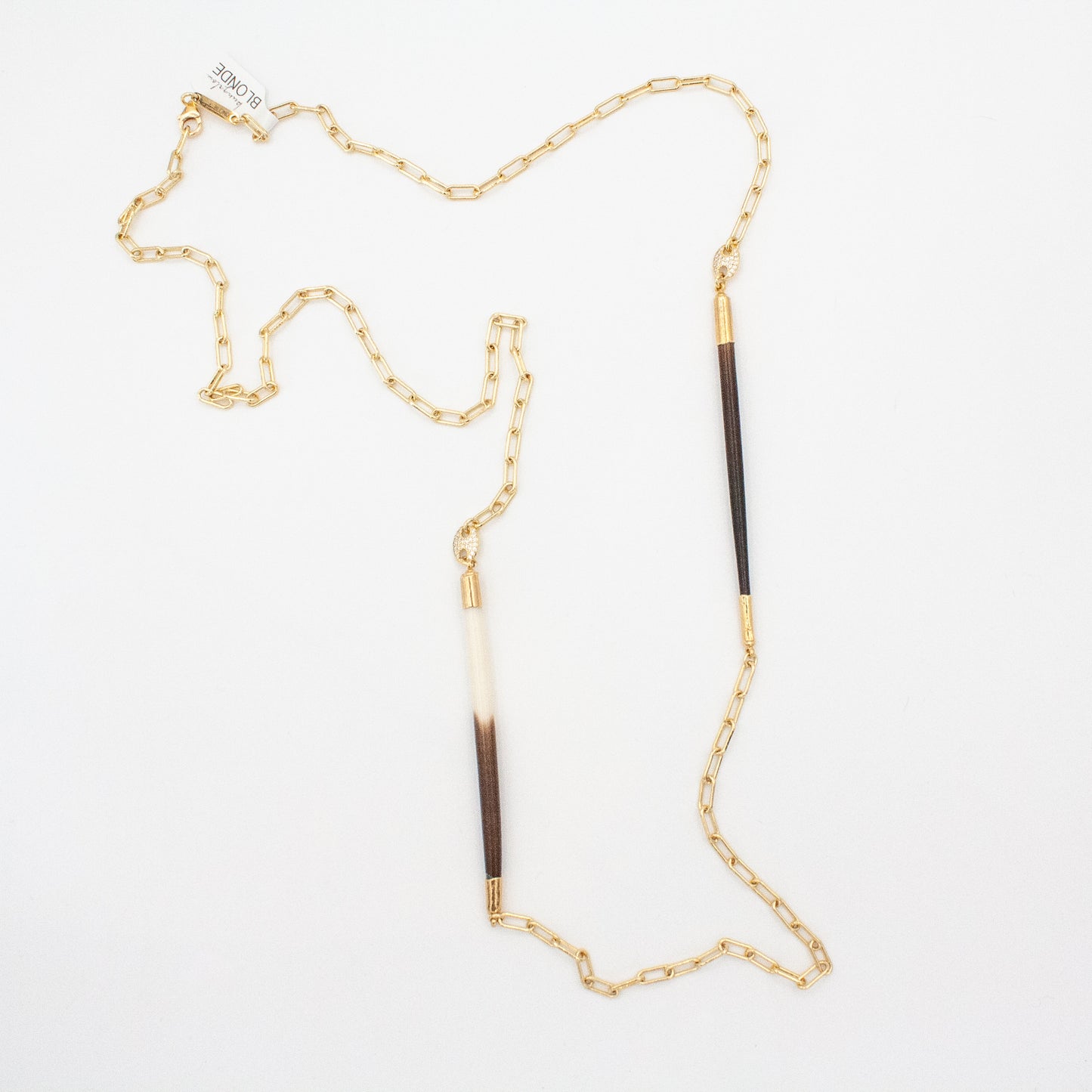 Regatta Spike Necklace :: 14k Gold Filled