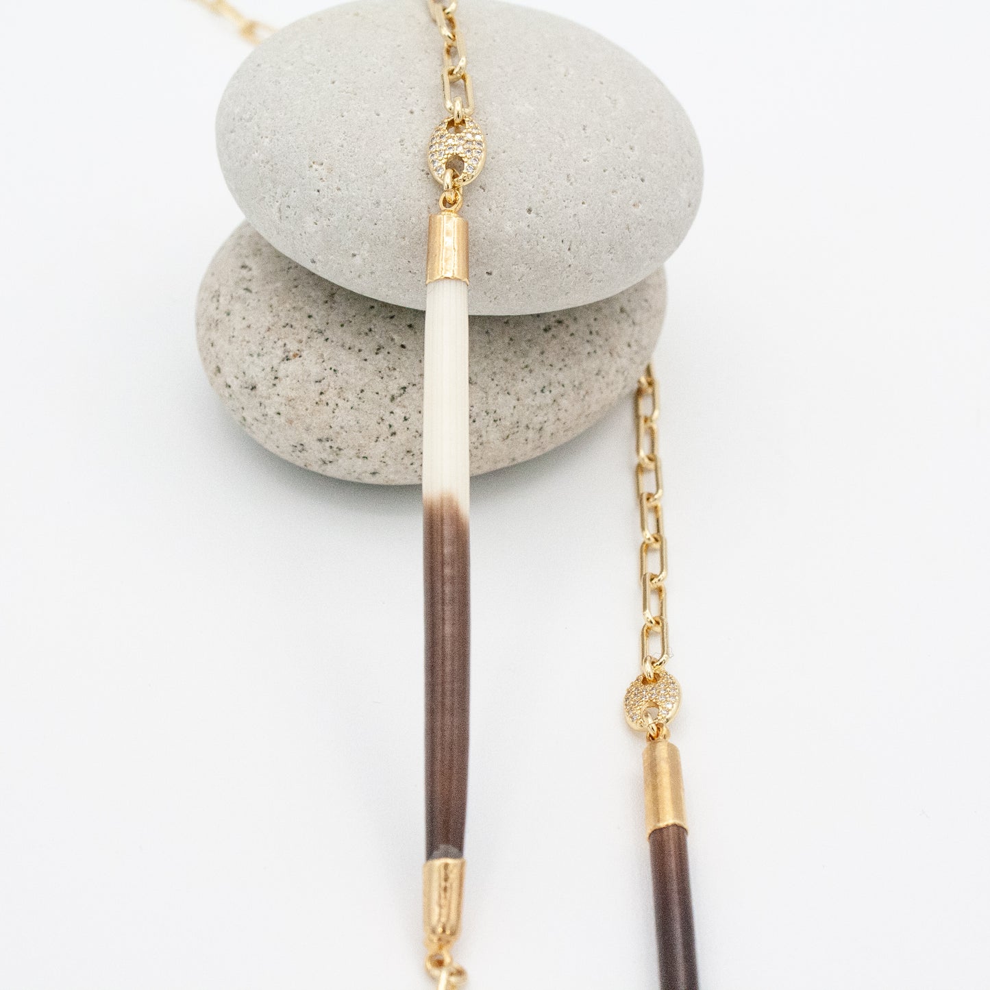Regatta Spike Necklace :: 14k Gold Filled