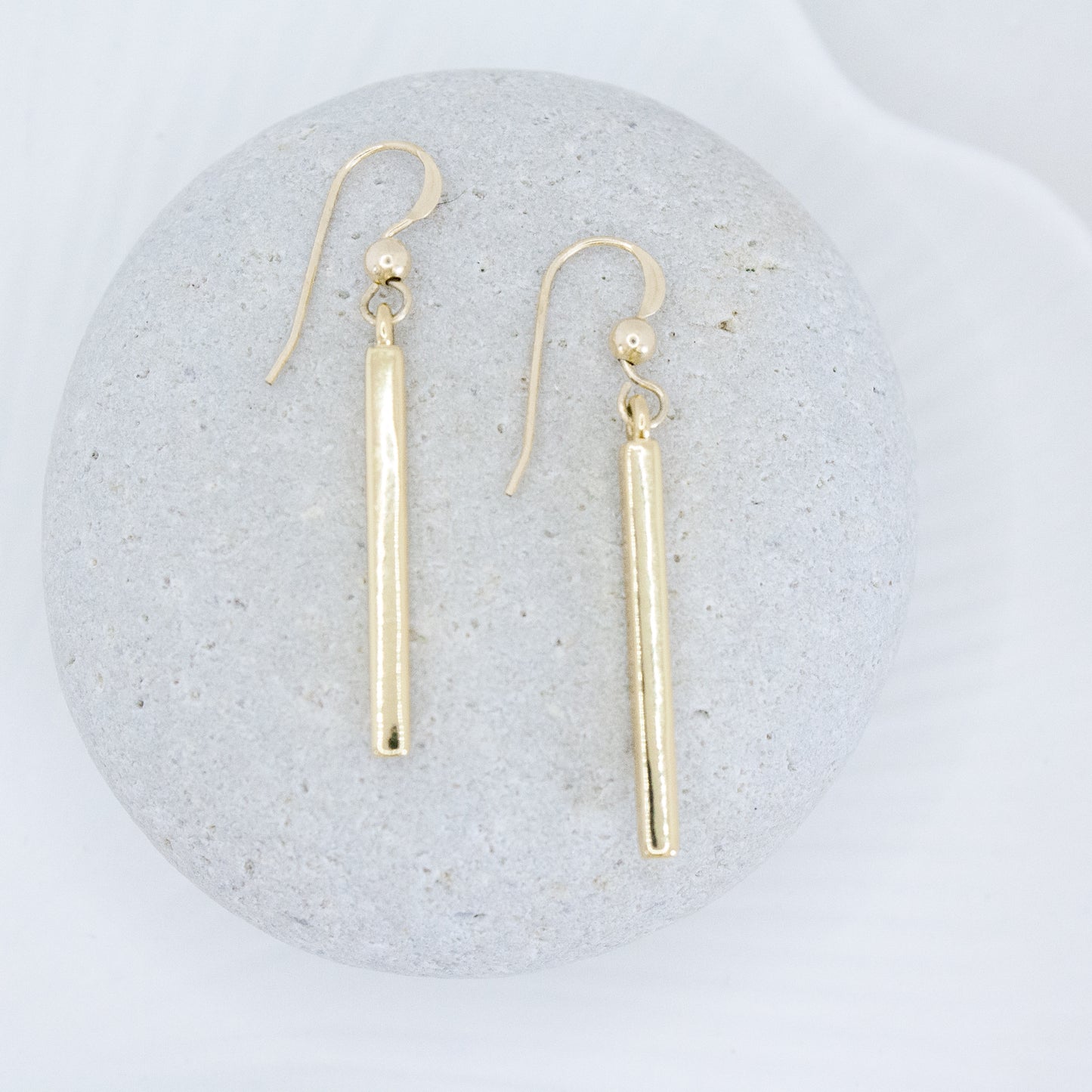 101 Bar Earrings :: 24k Gold Filled