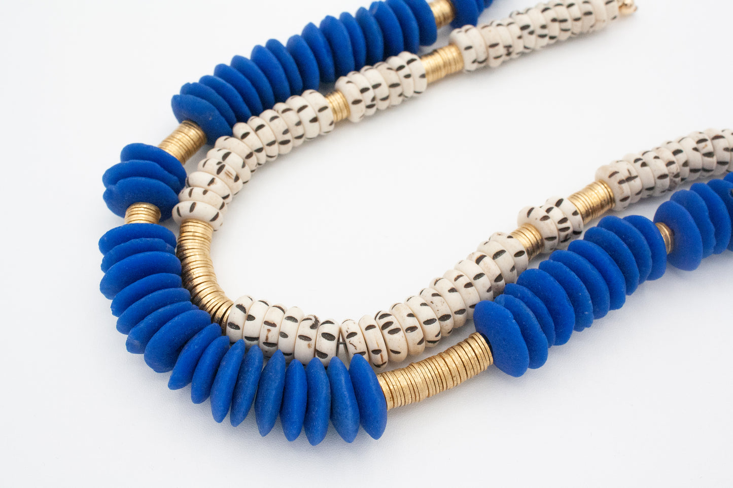 Antigua Beaded Necklace :: Santorini