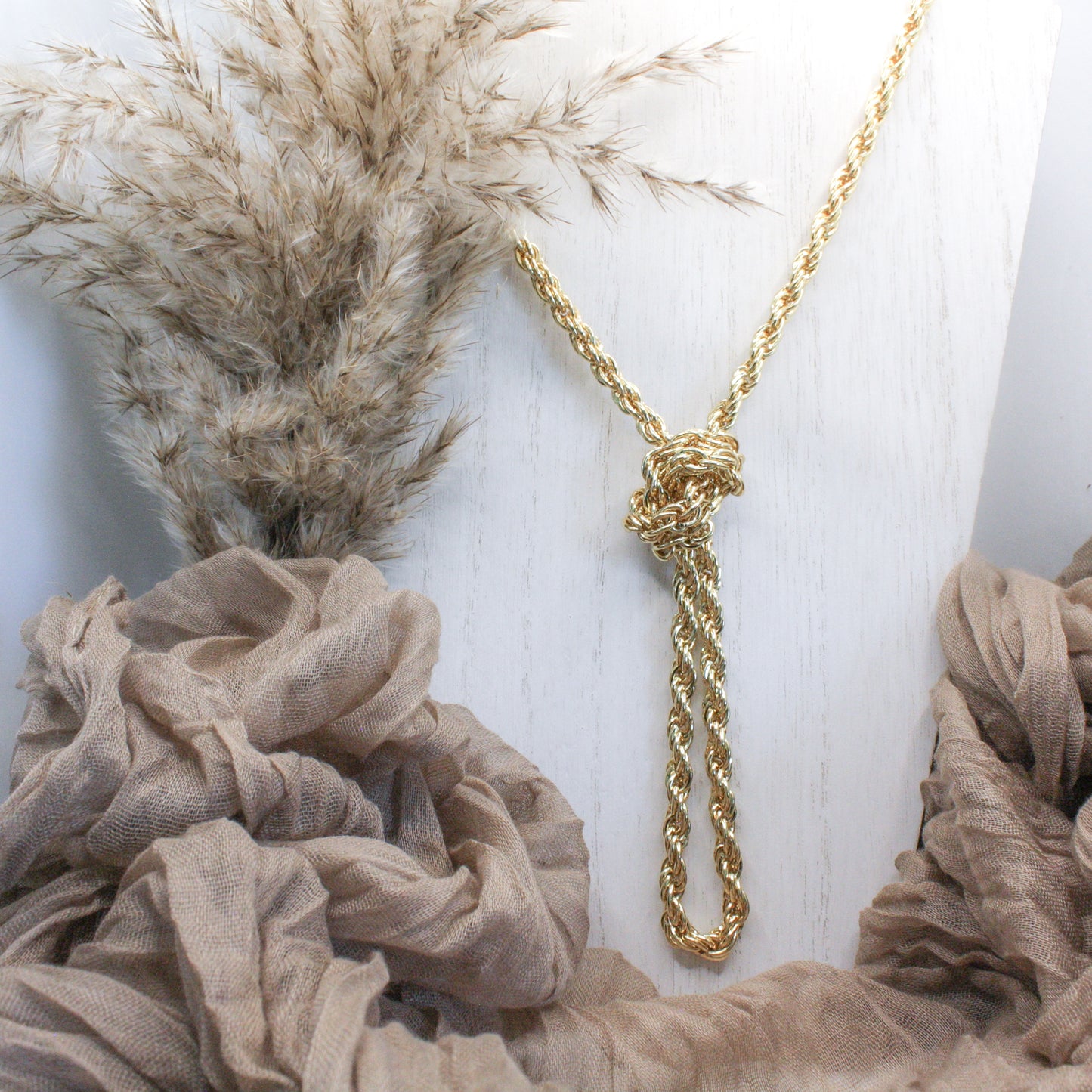 Ease Rope Necklace :: 14k Gold Filled