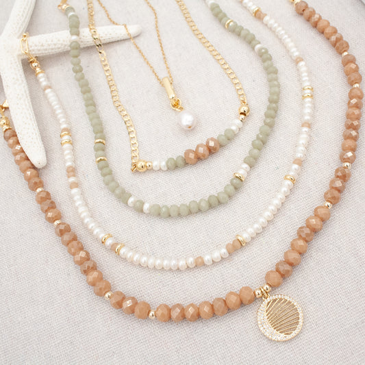 Jellie Necklace :: 16k Gold Filled