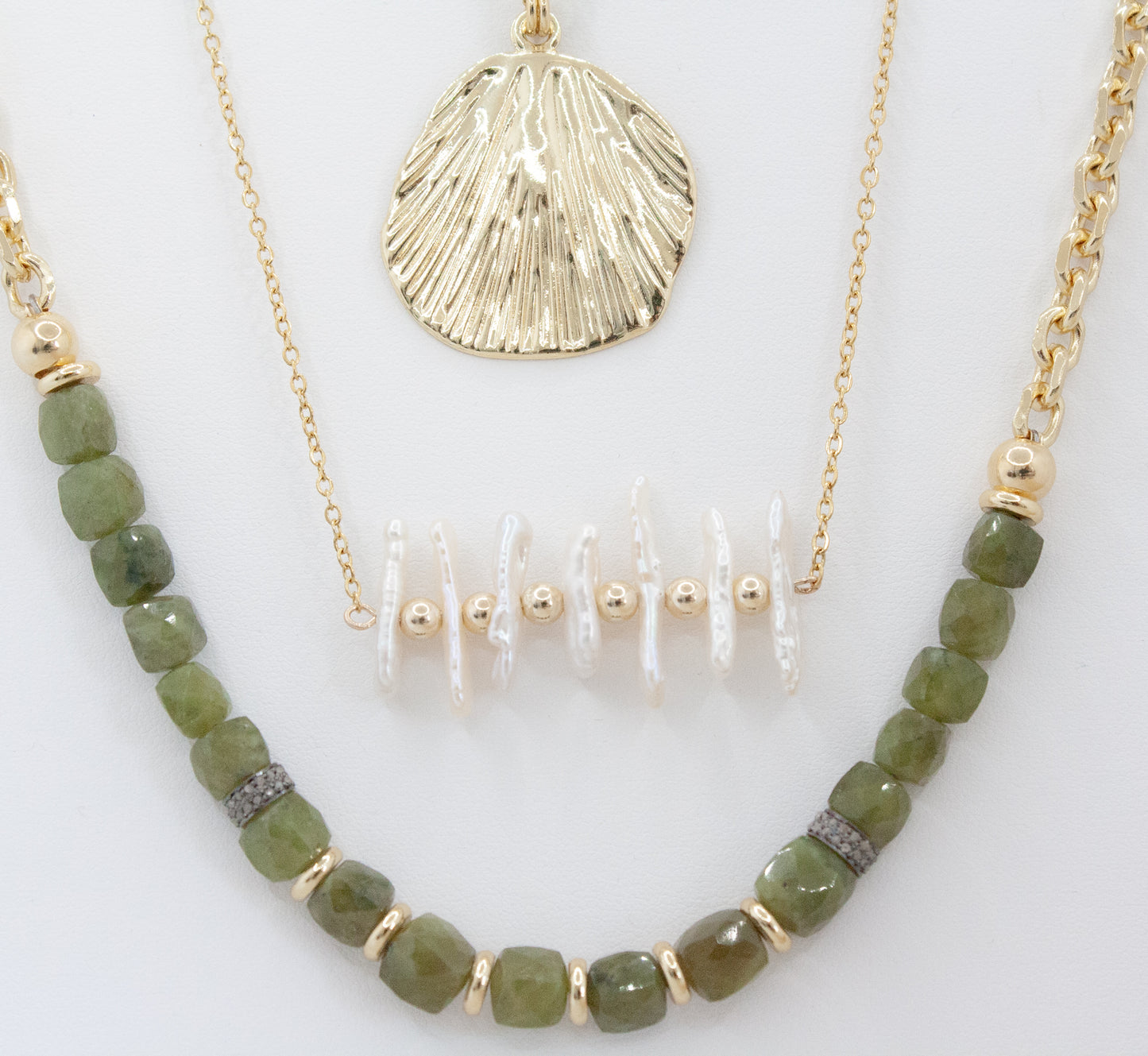 Ellah Necklace :: 24k Gold Filled