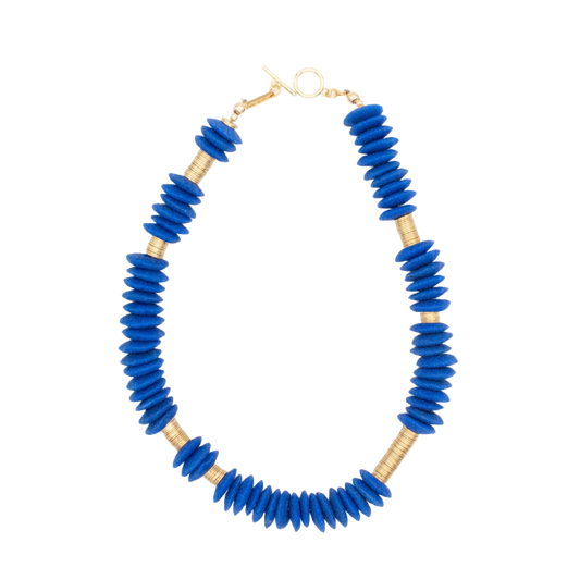 Antigua Beaded Necklace :: Santorini