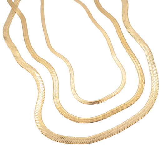 Fer-de-Lance Necklace :: 18k Gold Filled