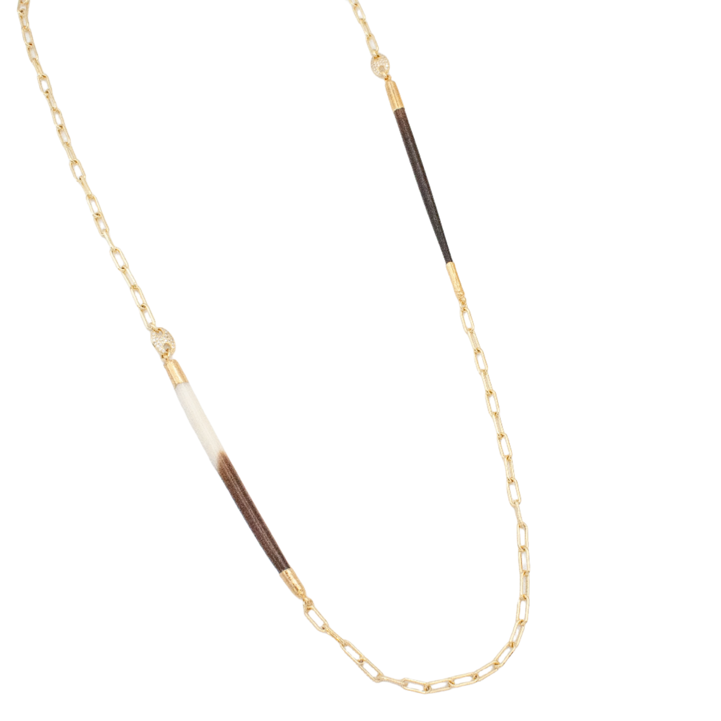 Regatta Spike Necklace :: 14k Gold Filled
