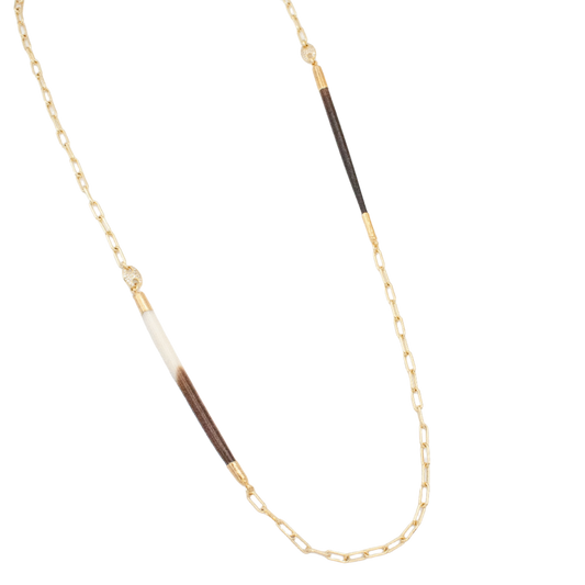 Regatta Spike Necklace :: 14k Gold Filled