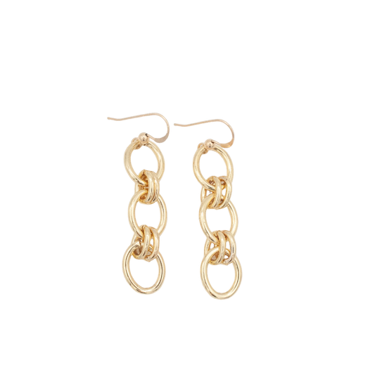 Oakley Earrings :: 24k Gold Filled