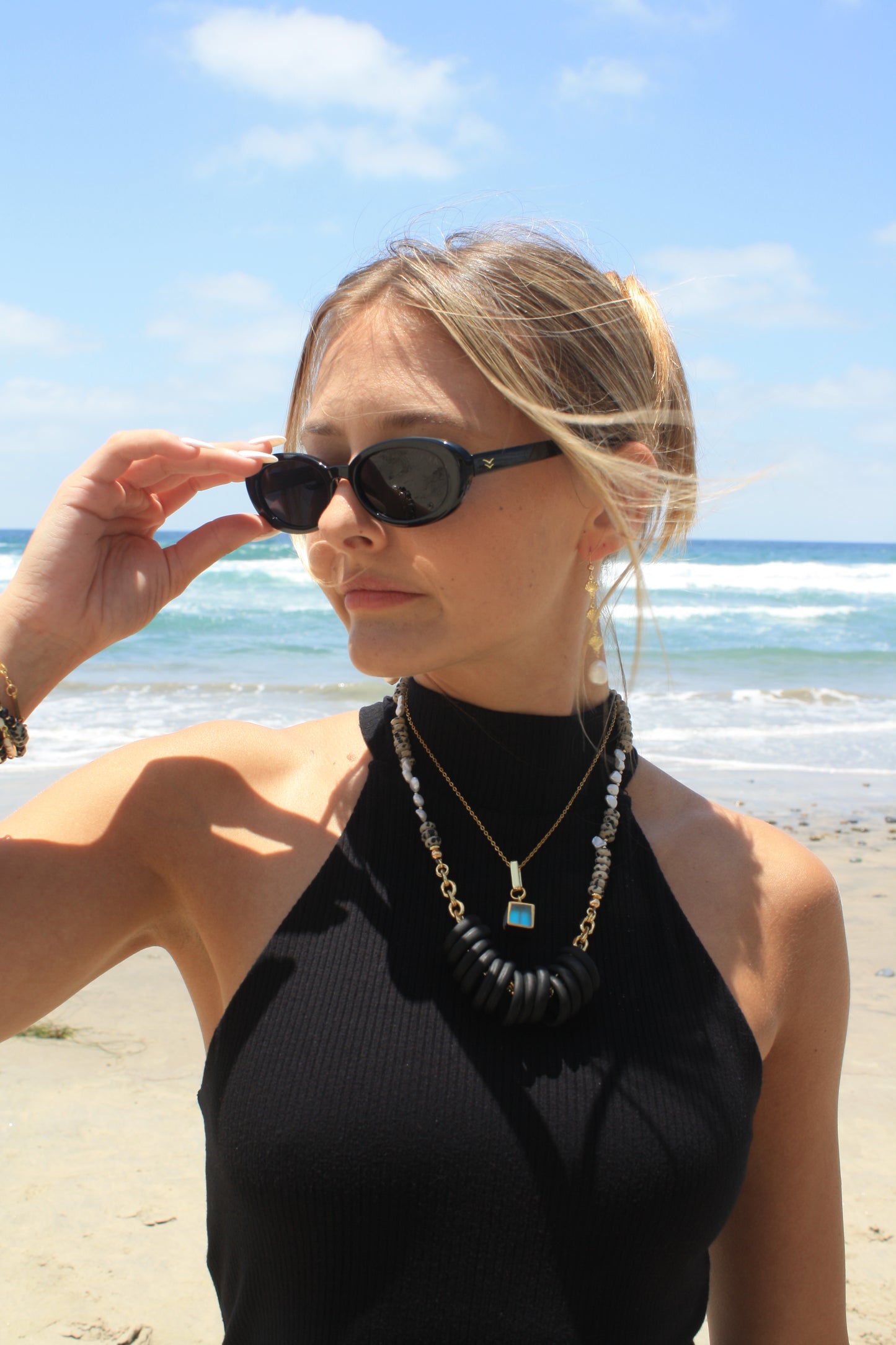 Sirens Seashell Earrings :: 18k Gold Filled