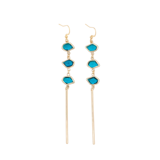 Bali-Ali Gemstone Earrings :: Island Ocean