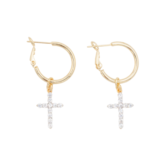 Madonna Hoops :: 14k Gold Filled