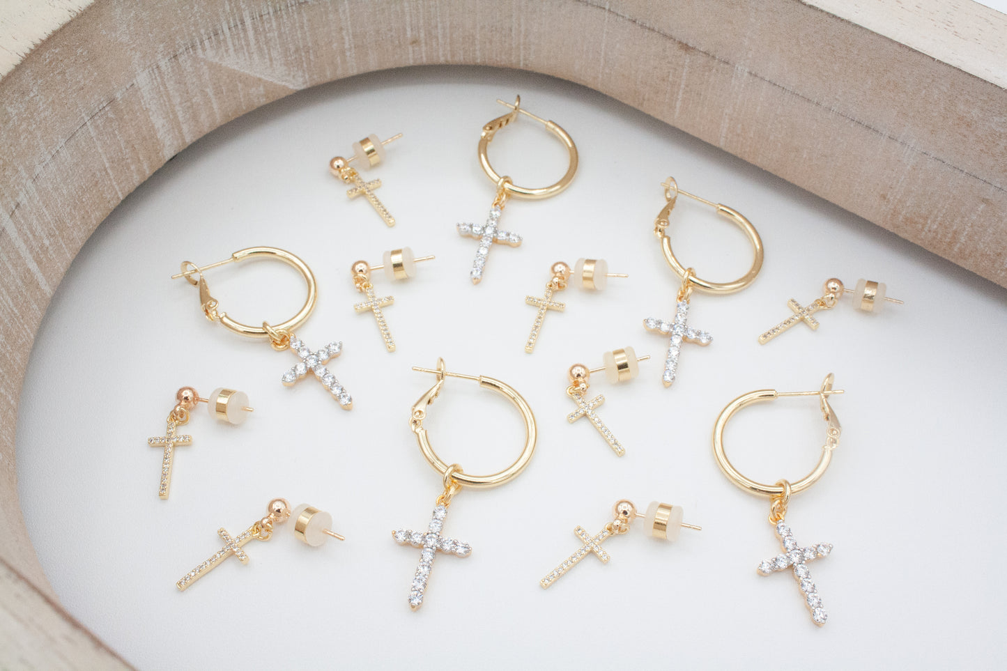 Madonna Hoops :: 14k Gold Filled