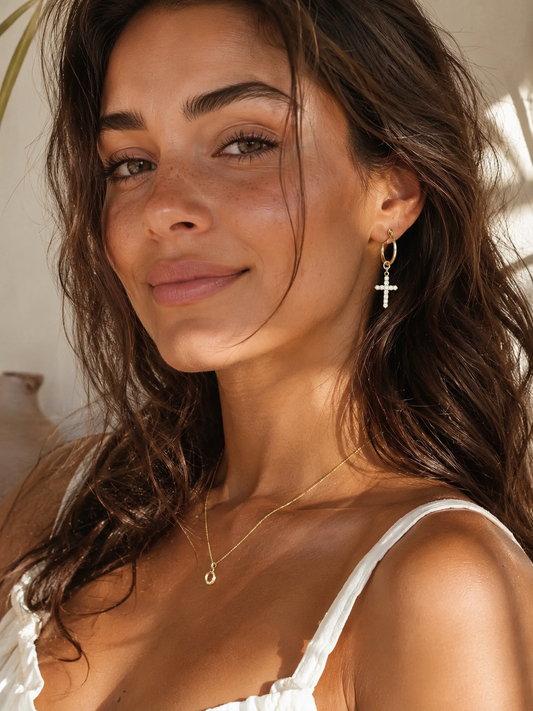 Madonna Hoops :: 14k Gold Filled