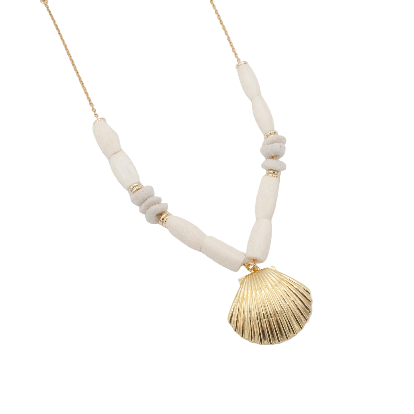 Mini Goddess Seashell Necklace :: 14k Gold Filled
