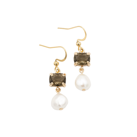 Sea Salt & Silk Pearl Earrings