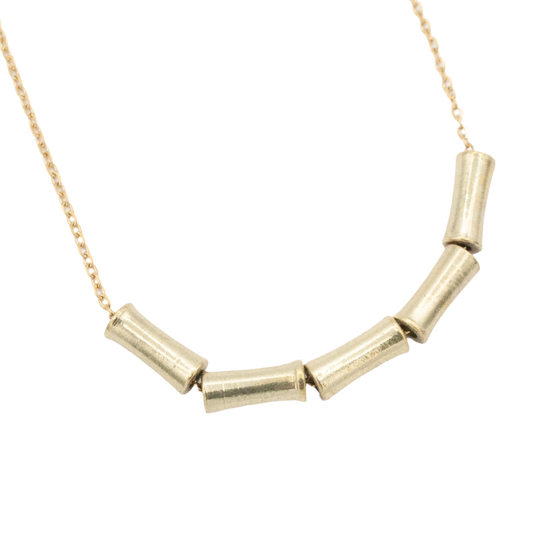 Bamboo Necklace :: 24k Gold Filled