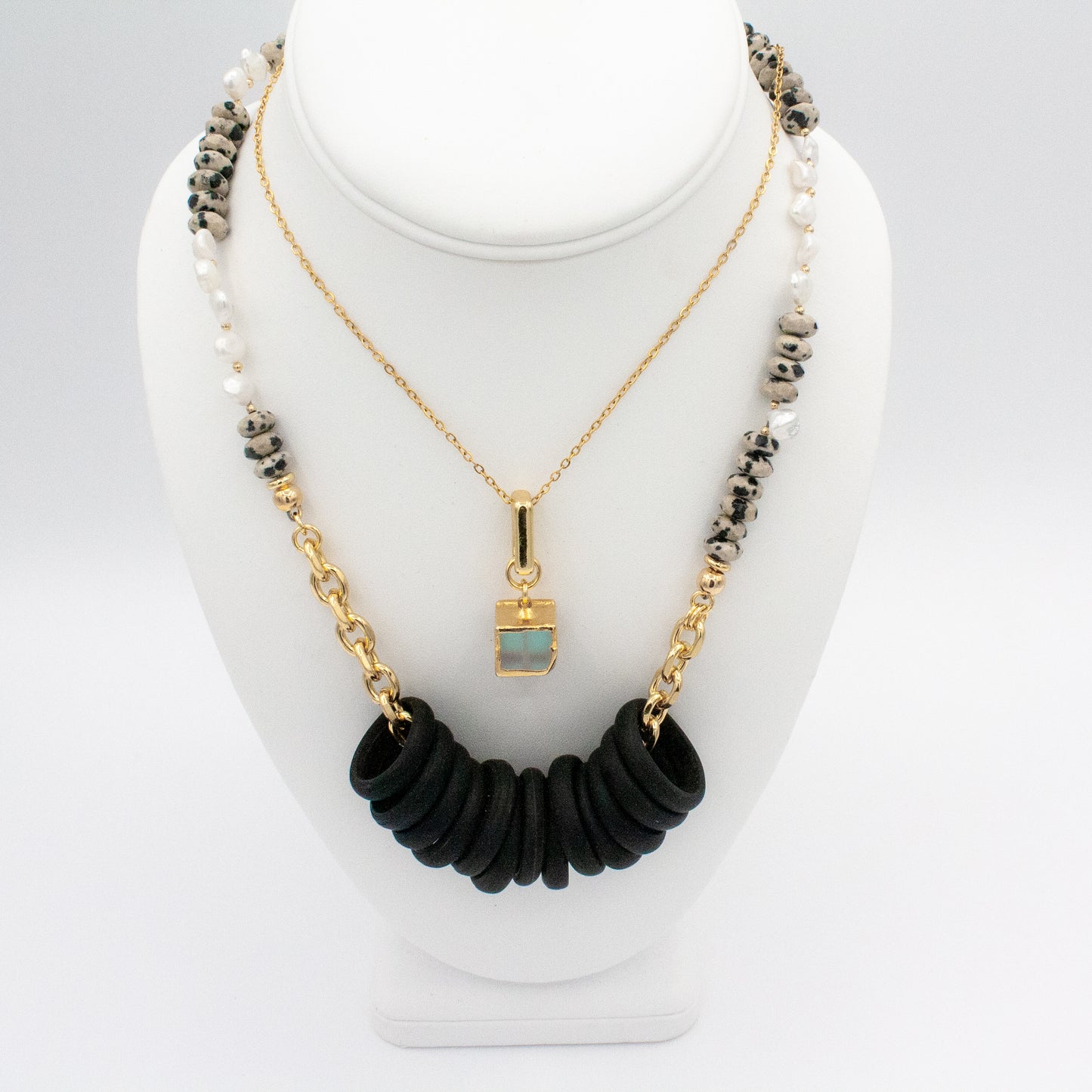 Whispering Marsh Necklace :: 24k Gold Filled