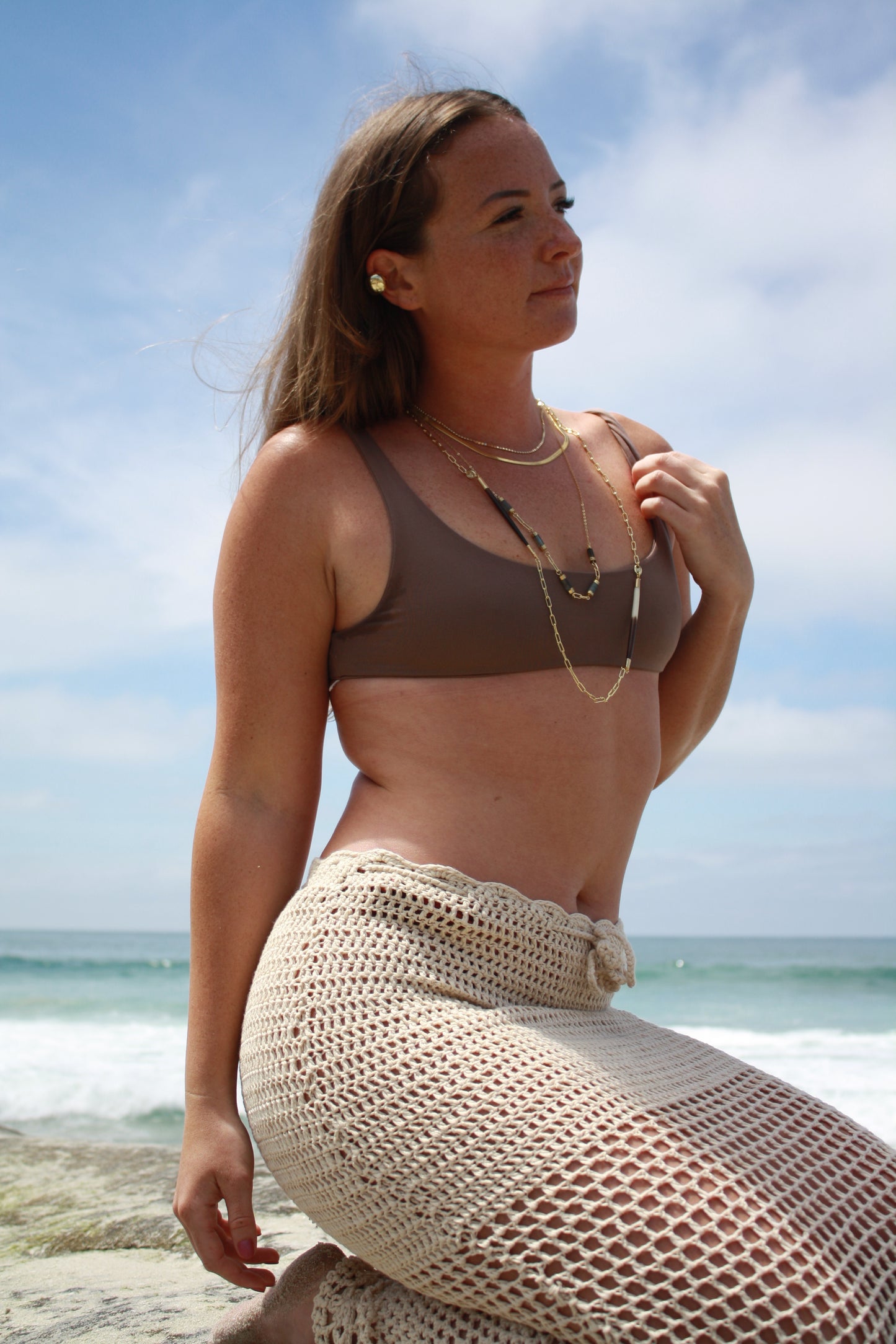 Flotilla Labradorite Necklace :: 14k Gold Filled