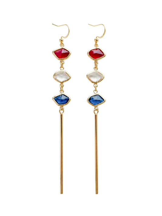JULY 4th Bali-Ali Earrings :: LIMITED STOCK
