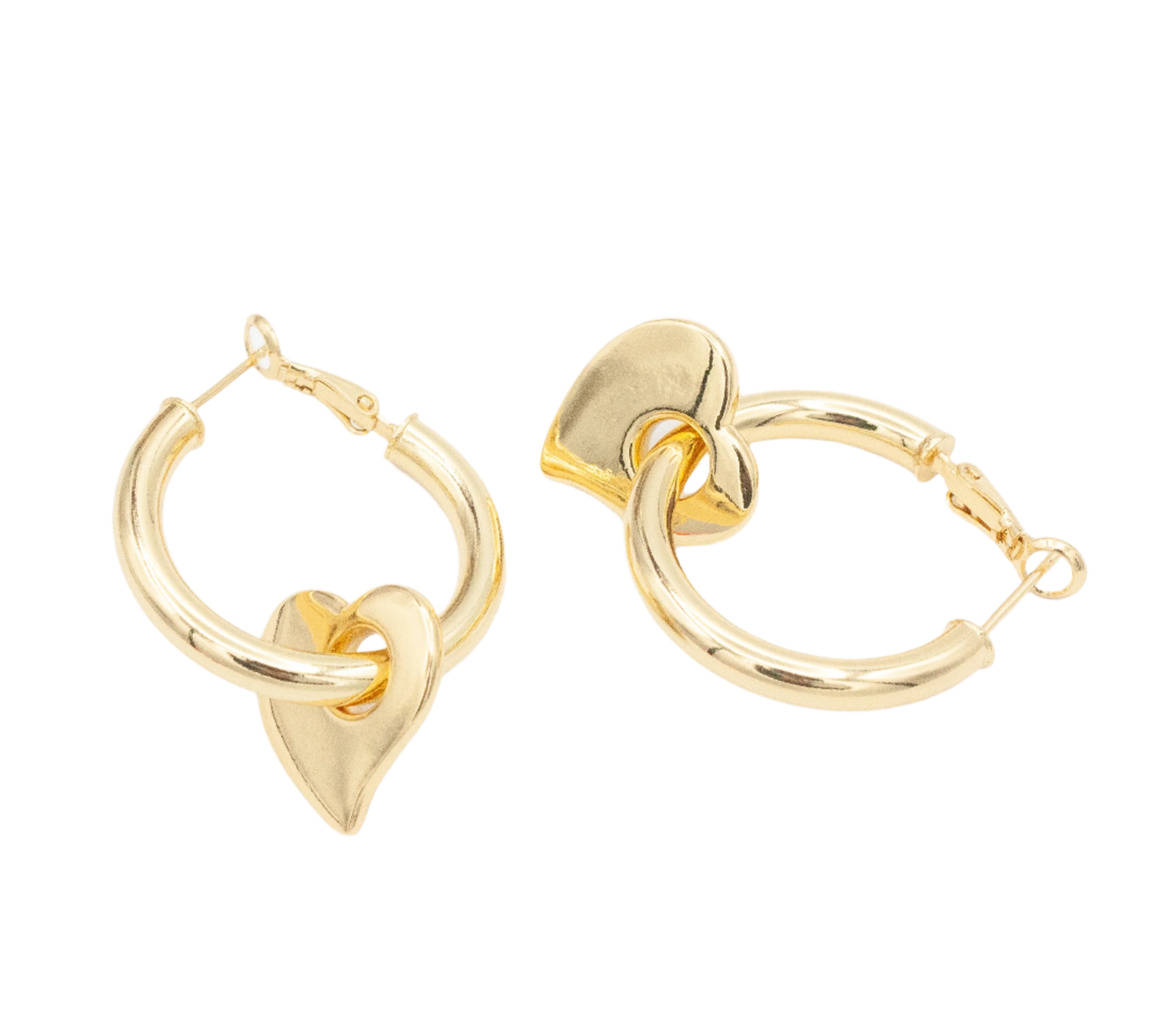 Heartbreaker Hoops (3 in 1) : 14k Gold Filled