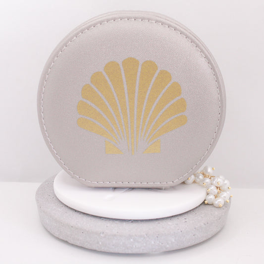 Seashell Jewelry Travel Case