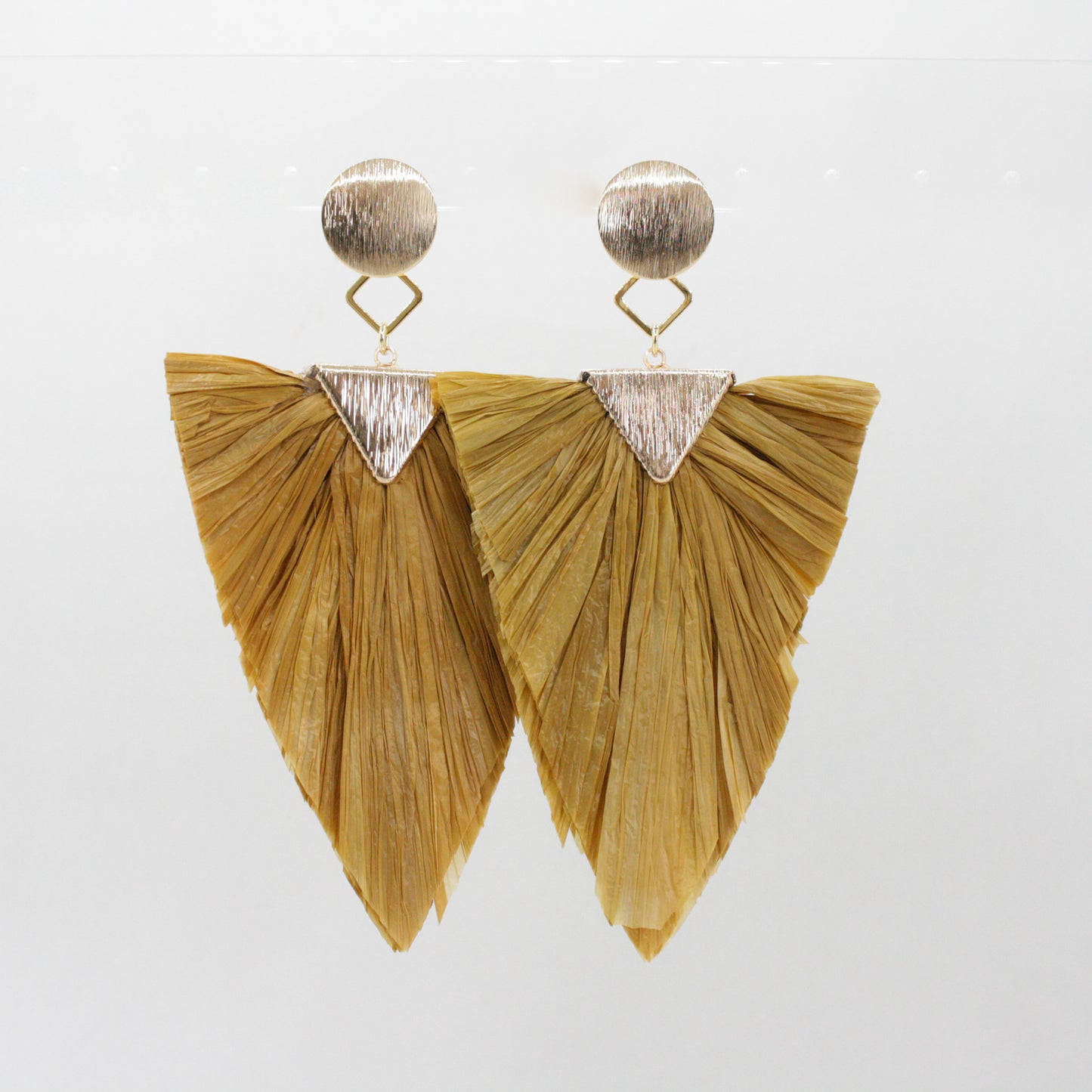 Palm Leaf LaLa Earrings (8 Colors)