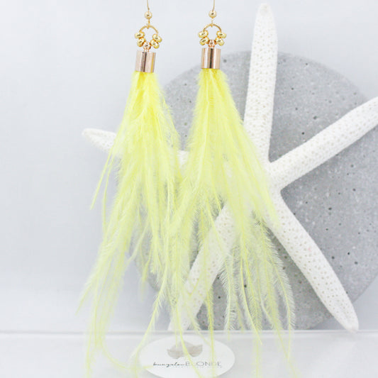 Lounge Feather Earrings