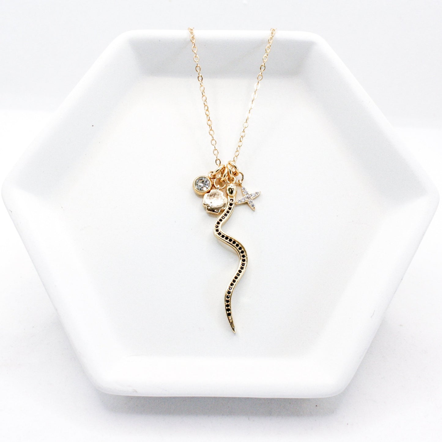 Snake It Till You Make It Necklace