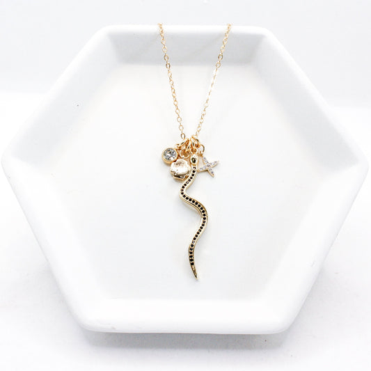 Snake It Till You Make It Necklace