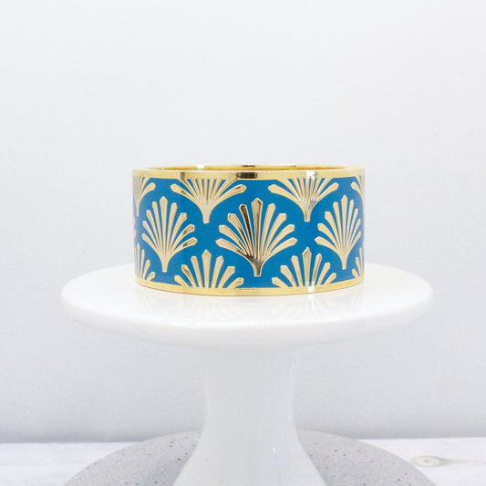 Vintage Art Deco Palm Cuff