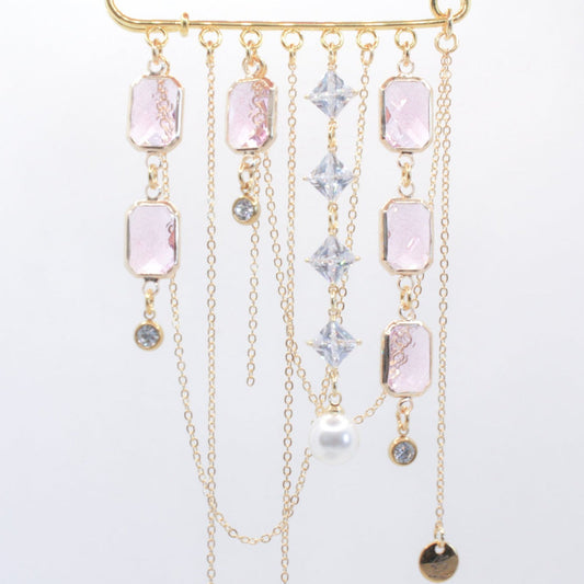 Debutante & Dowry Gemstone Pin : Rose