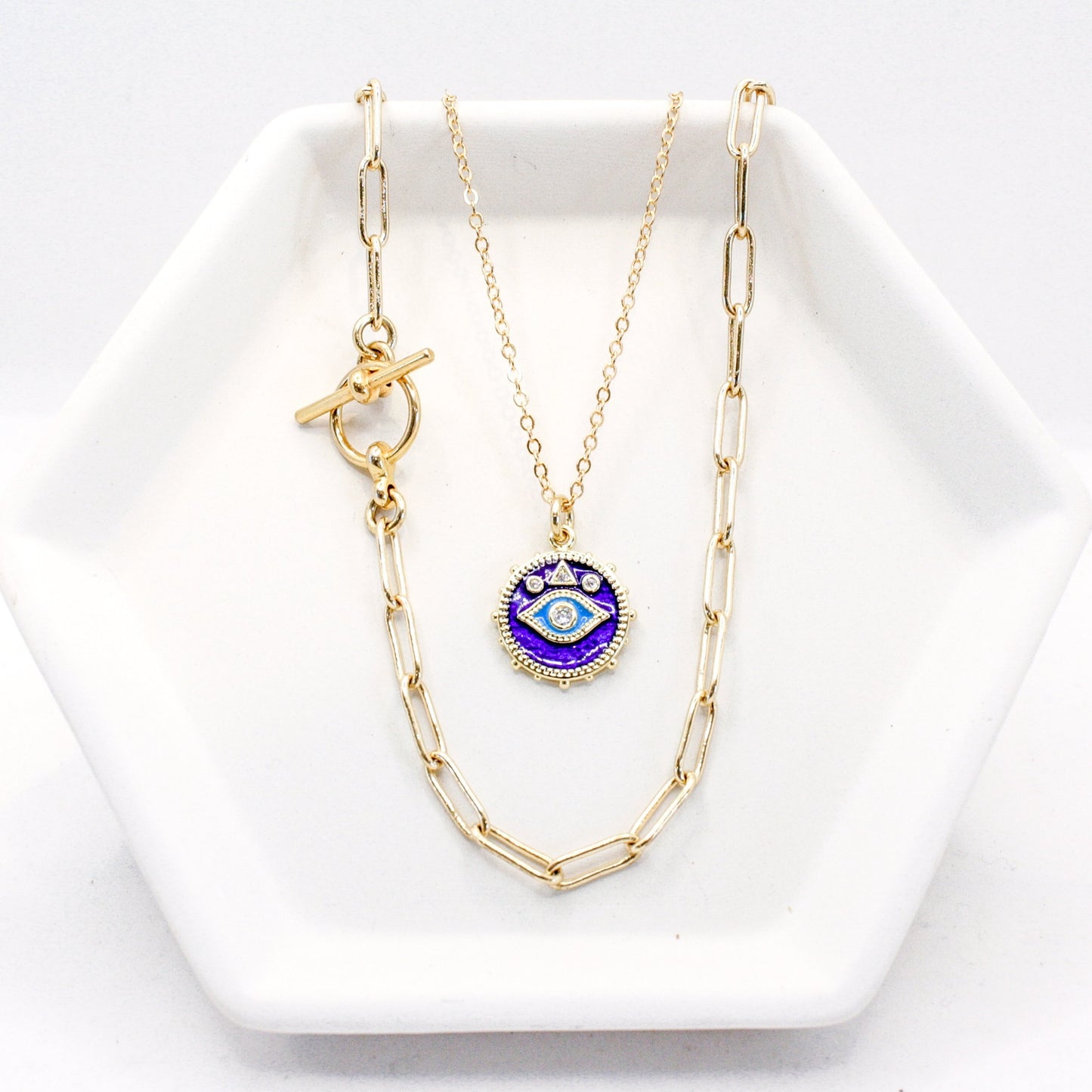 Evil Eye Charm Necklace