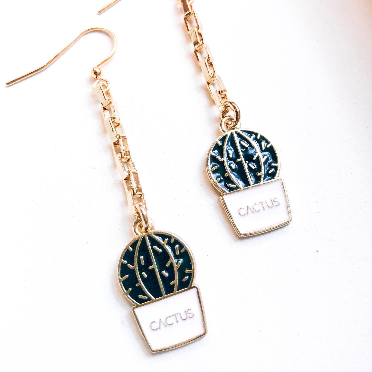 Plant Lovers Cactus Earrings