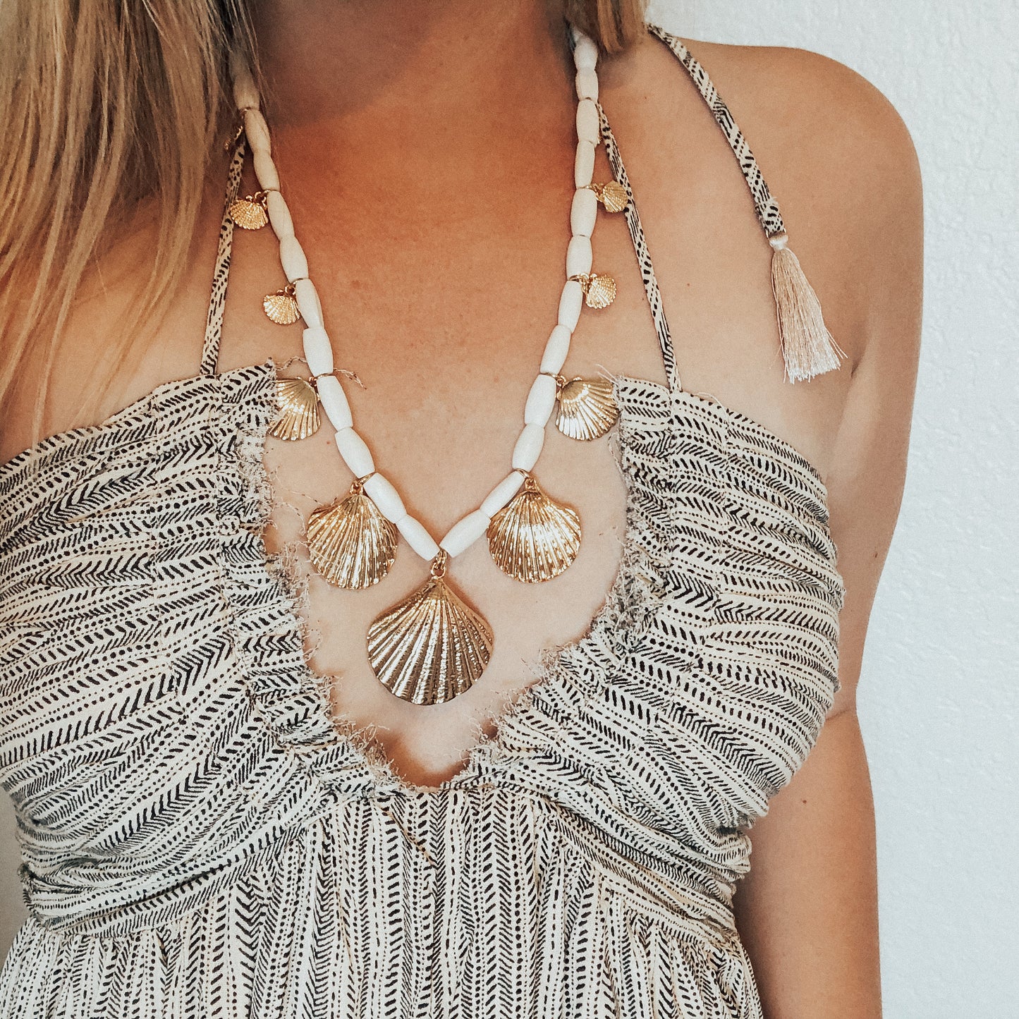 Goddess Seashell Necklace