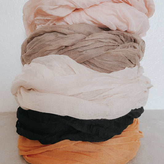 Traveler's Scarf (Available in 5 colors)