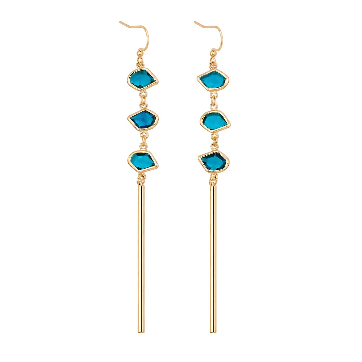 Bali-Ali Gemstone Earrings :: Island Ocean