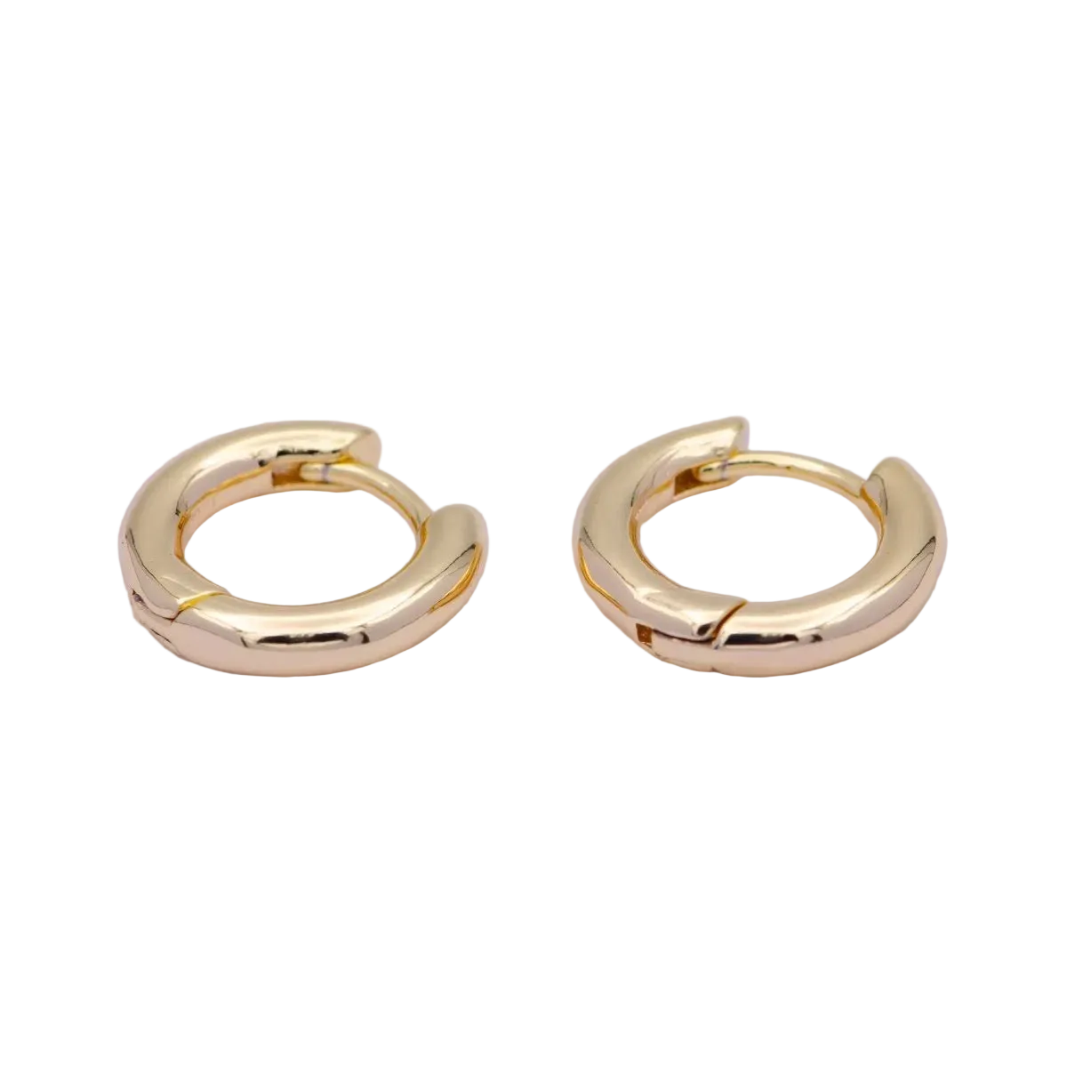 Bitsy Hoops : 24k Gold Filled